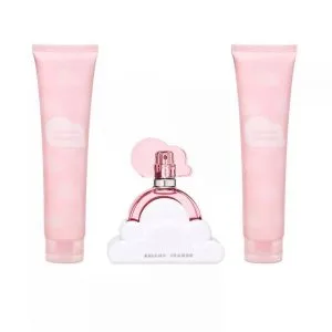 Ariana Grande Cloud Pink Eau de Parfum 3-Piece Gift Set (3.4 oz EDP + 3.4 oz Body Lotion + 3.4 oz Shower Gel)