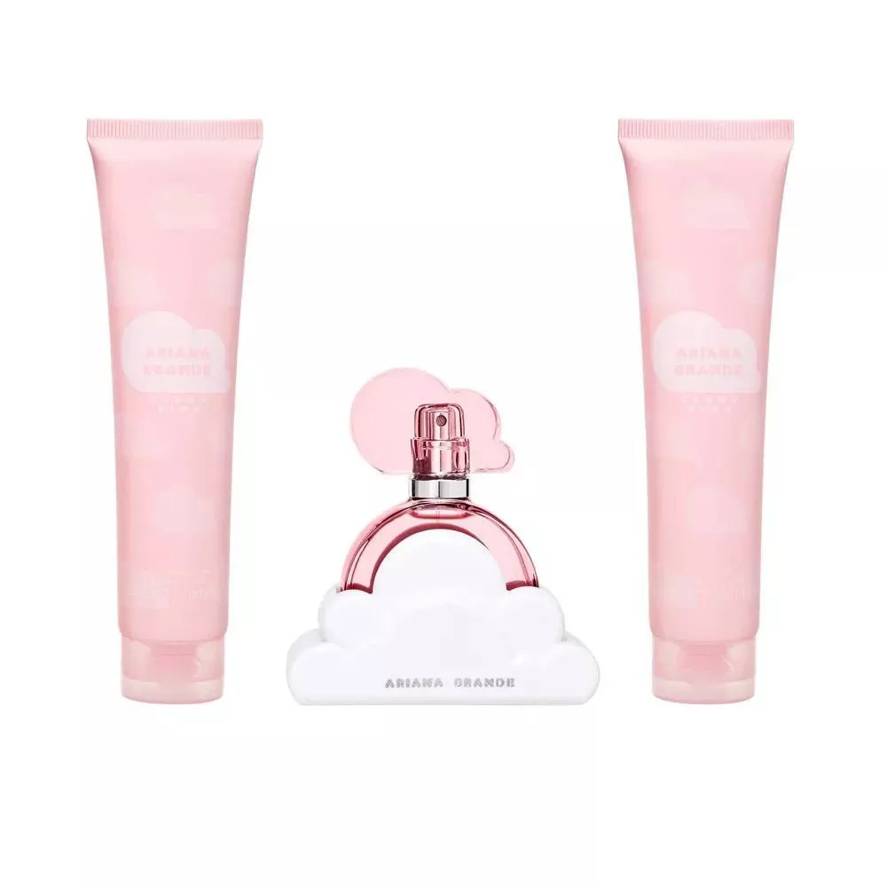 Ariana Grande Cloud Pink Eau de Parfum 3-Piece Gift Set (3.4 oz EDP + 3.4 oz Body Lotion + 3.4 oz Shower Gel)