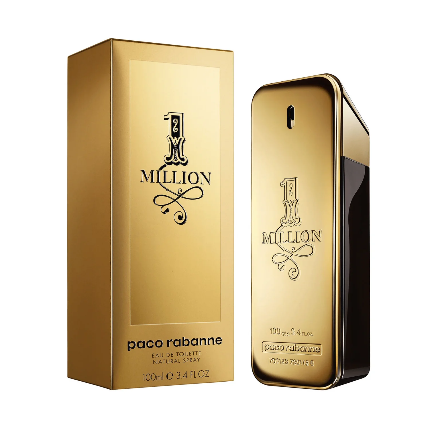 Paco Rabanne One Million Eau de Toilette Spray 3.4 oz (Men)