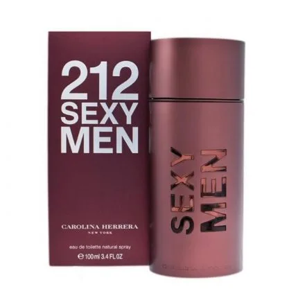 Carolina Herrera 212 Sexy Eau de Toilette Spray 3.4 oz (Men)