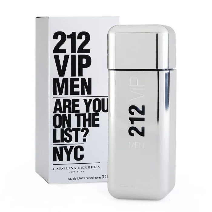 Carolina Herrera 212 VIP Eau de Toilette Spray 3.4 oz (Men)