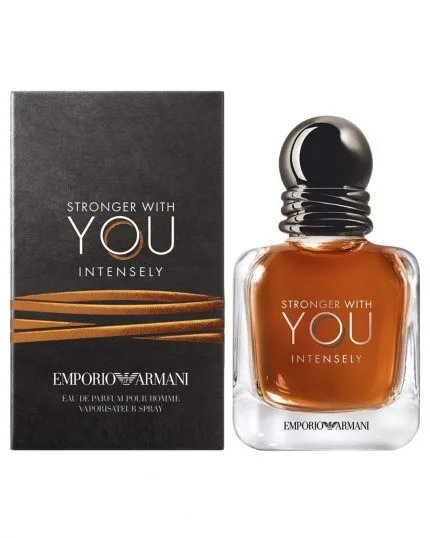 Armani Stronger With You Intensely Eau de Parfum Intense 3.4 oz Spray (Men)