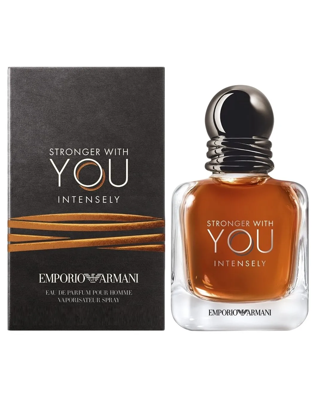 Armani Stronger With You Intensely Eau de Parfum Intense 3.4 oz Spray (Men)