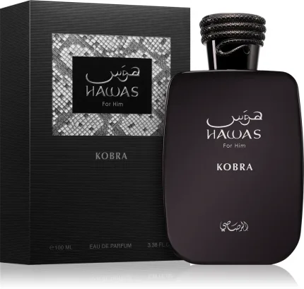 Rasasi Hawas Kobra Eau de Parfum 3.4 oz Spray (Men)