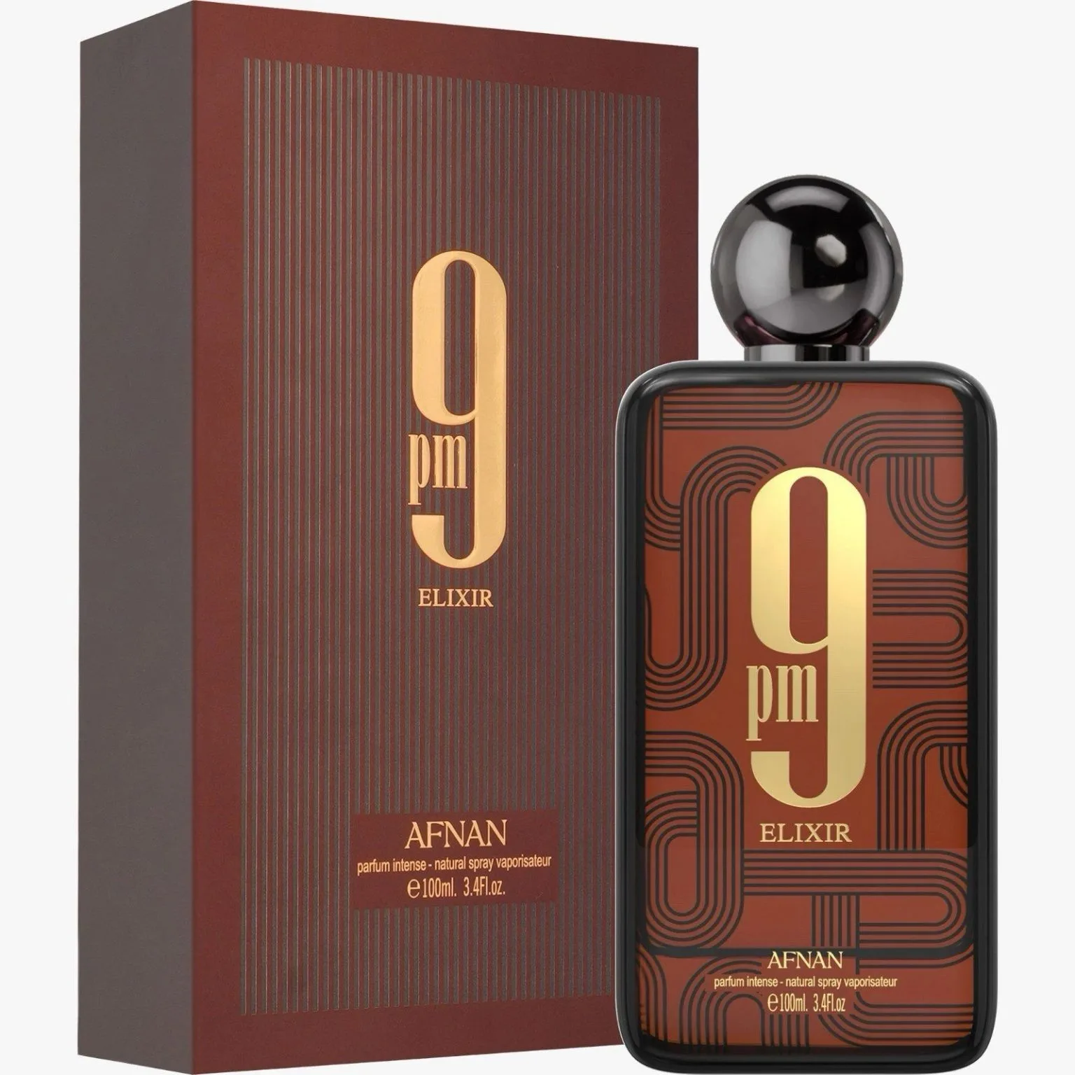 Afnan 9PM Elixir Parfum Intense 3.4 oz (Men)